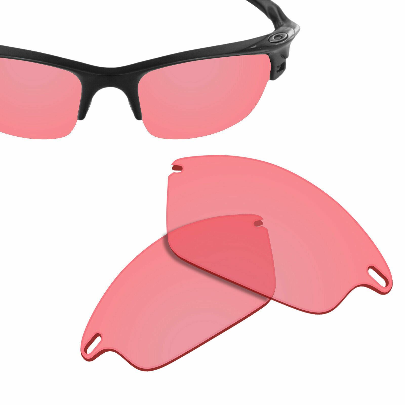 Replacement Lenses for-OAKLEY Fast Jacket Sunglasses HI-DEF Pink UVA&UVB