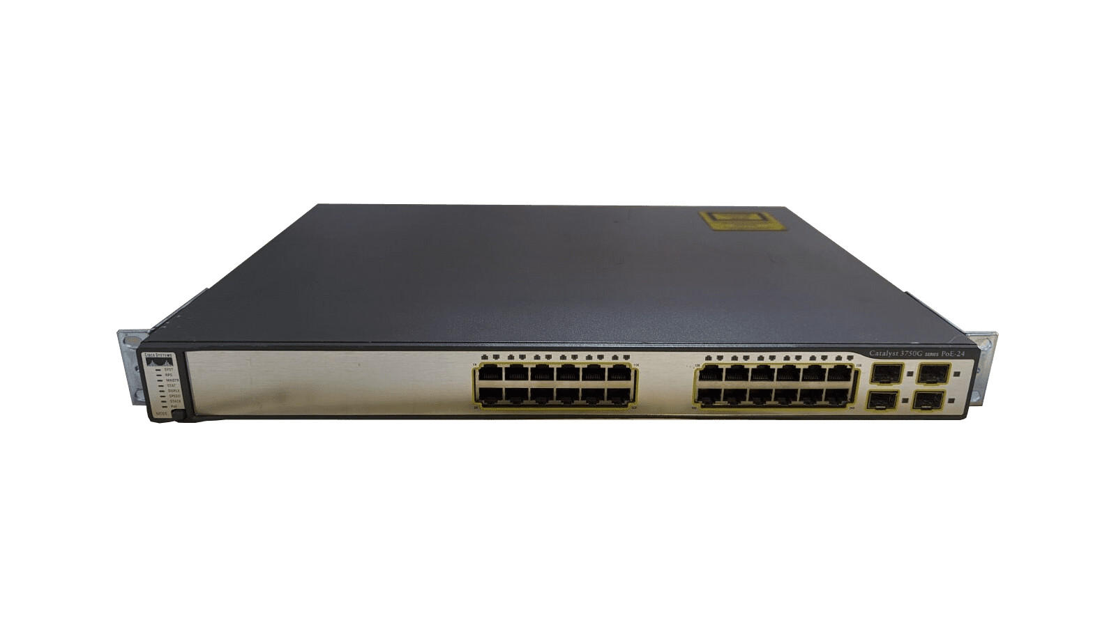 Cisco Catalyst 3750G WS-C3750G-24PS-S 24 Port PoE 10/100/1000 Gigabit Switch