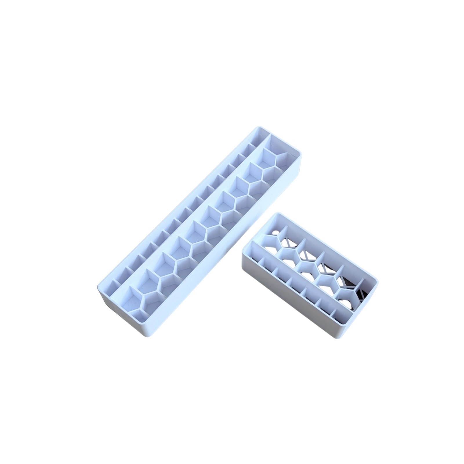 VilaMy Gridfinity AA AAA Battery Holder 4x1 Organizer Storage Tray Divider