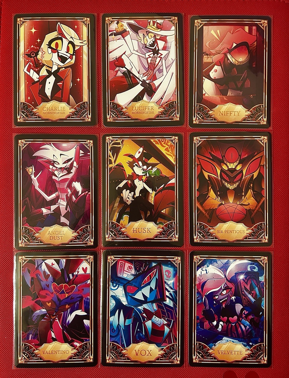 Choose Your Hazbin Hotel Season 1 Trading Cards 2nd Edition Nonfoil&Foil