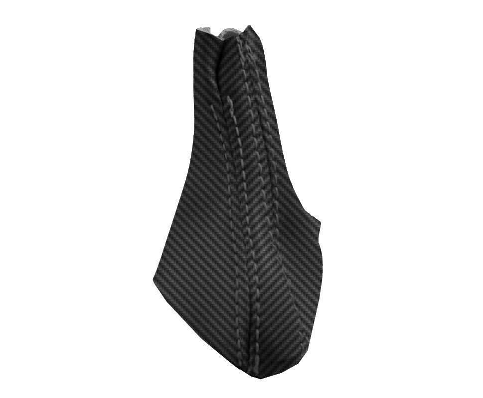 Automatic Shift Boot Cover Carbon Fiber for Volvo XC90 2003-2014 Black