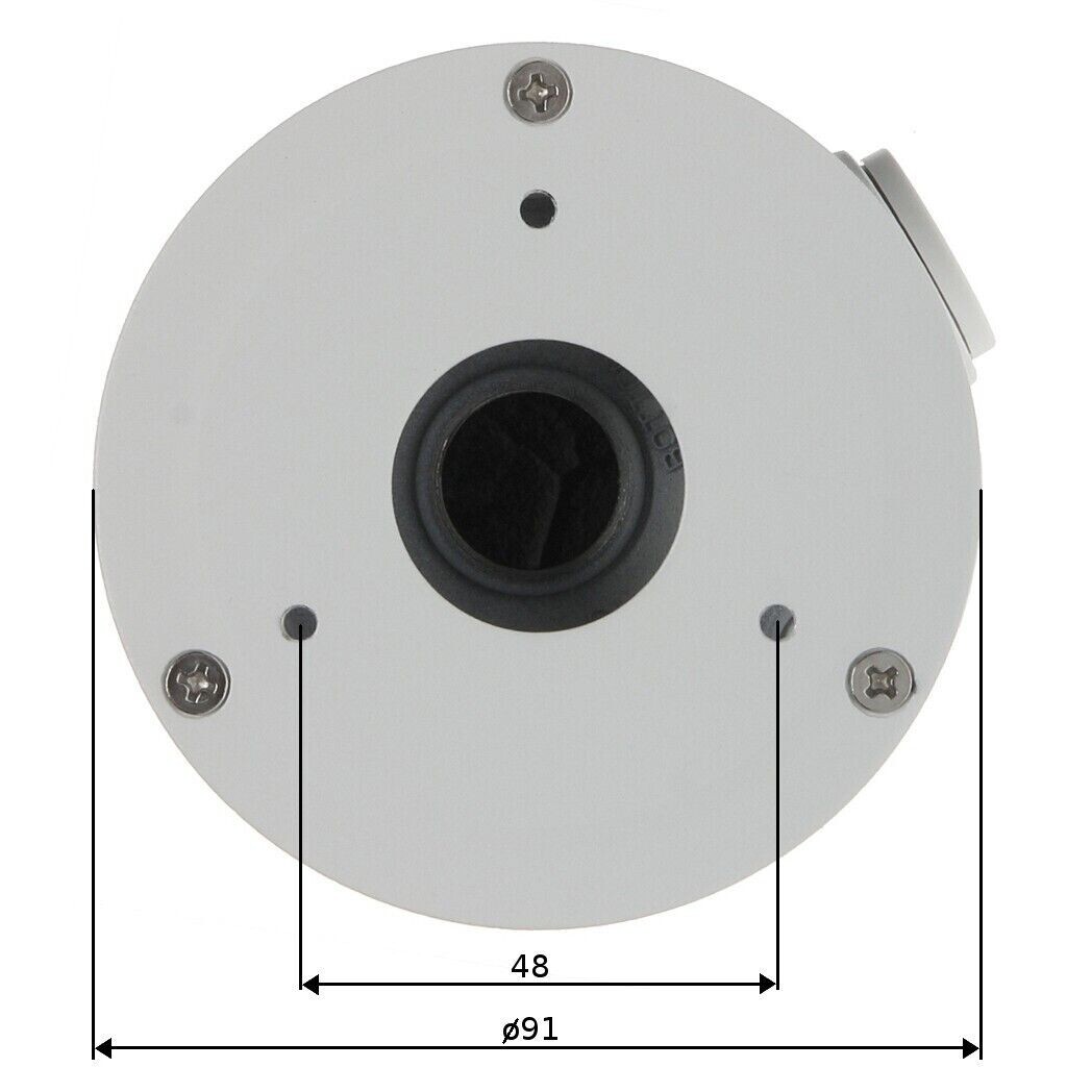 Dahua PFA134 Wall Mounting Junction Box for Select CCTV Security Cameras