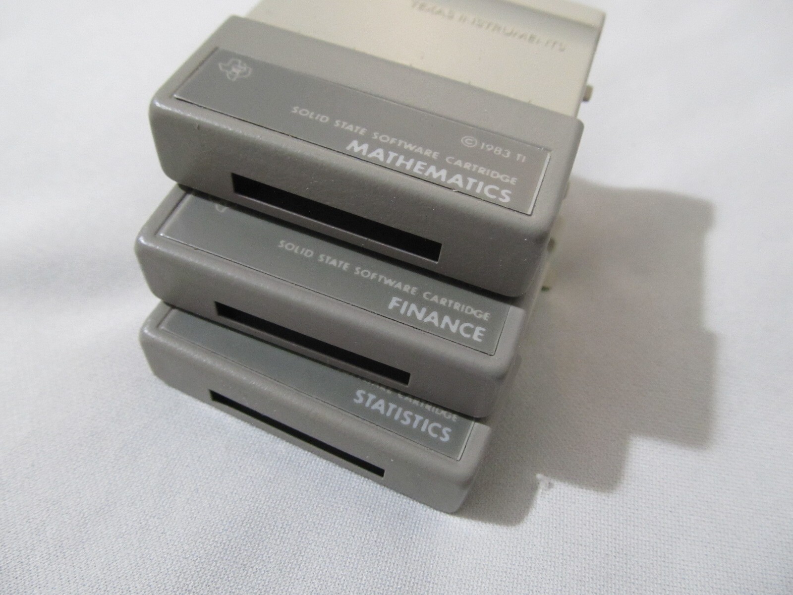 Texas Instruments CC-40 Solid State Cartridge Software - Math Statistics Finance