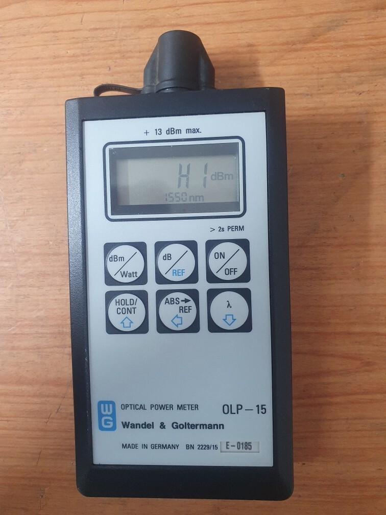 Wandel & Goltermann OLP-15 Optical Power Meter