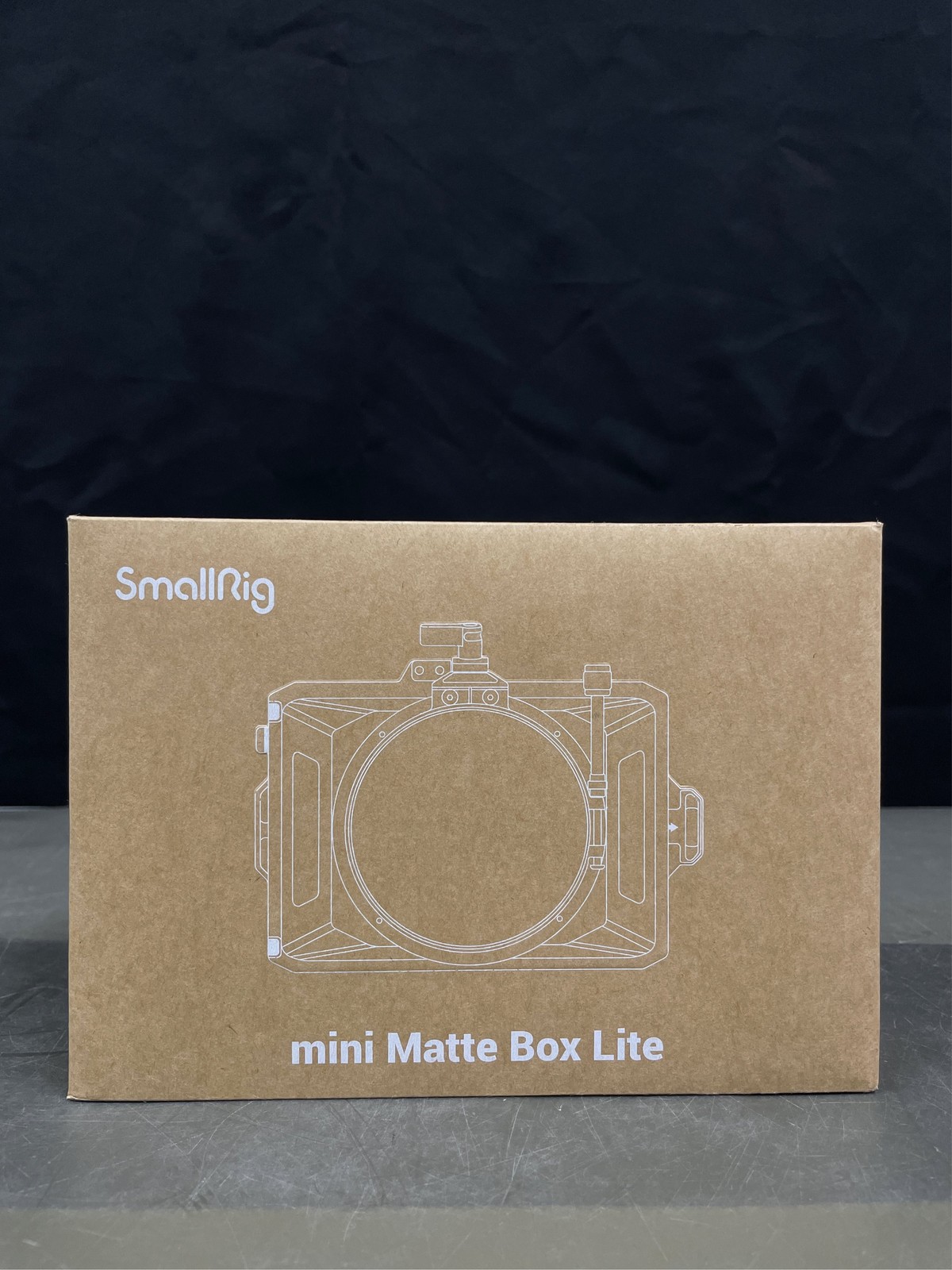 SmallRig Mini Matte Box Lite, DSLR Matte Box with Carbon Fiber Top Flag, with Le