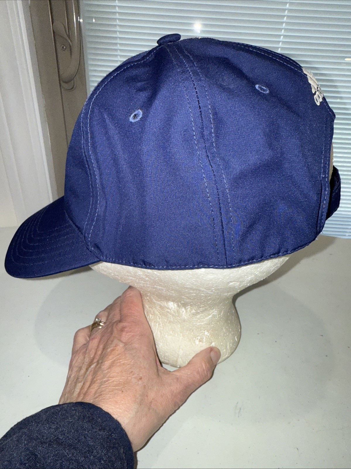Adidas Golf Tee Logo Flex Band Hat Cap Hook Loop Polyester