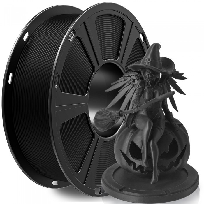 GEEETECH Matte PLA Filament 1.75mm 1kg Matte Black Matte Texture PLA Filament US