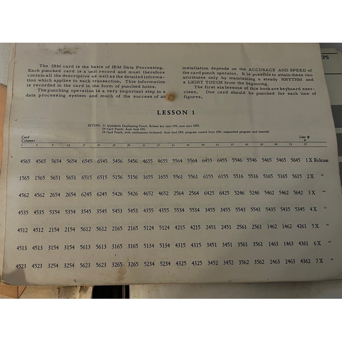 Vintage IBM System 360 Model 20 Punched-Card Utility Programs 1970s Collection