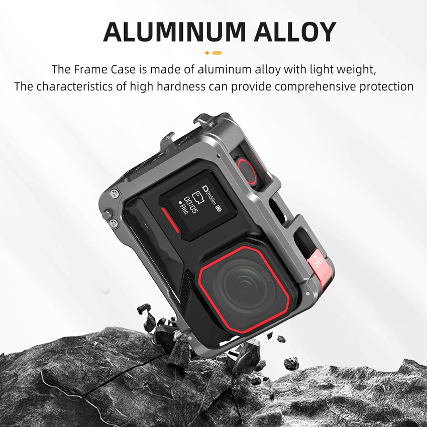 Alloy Camera Protective Cases Quick Release Accessories For Insta360 Ace Pro 2