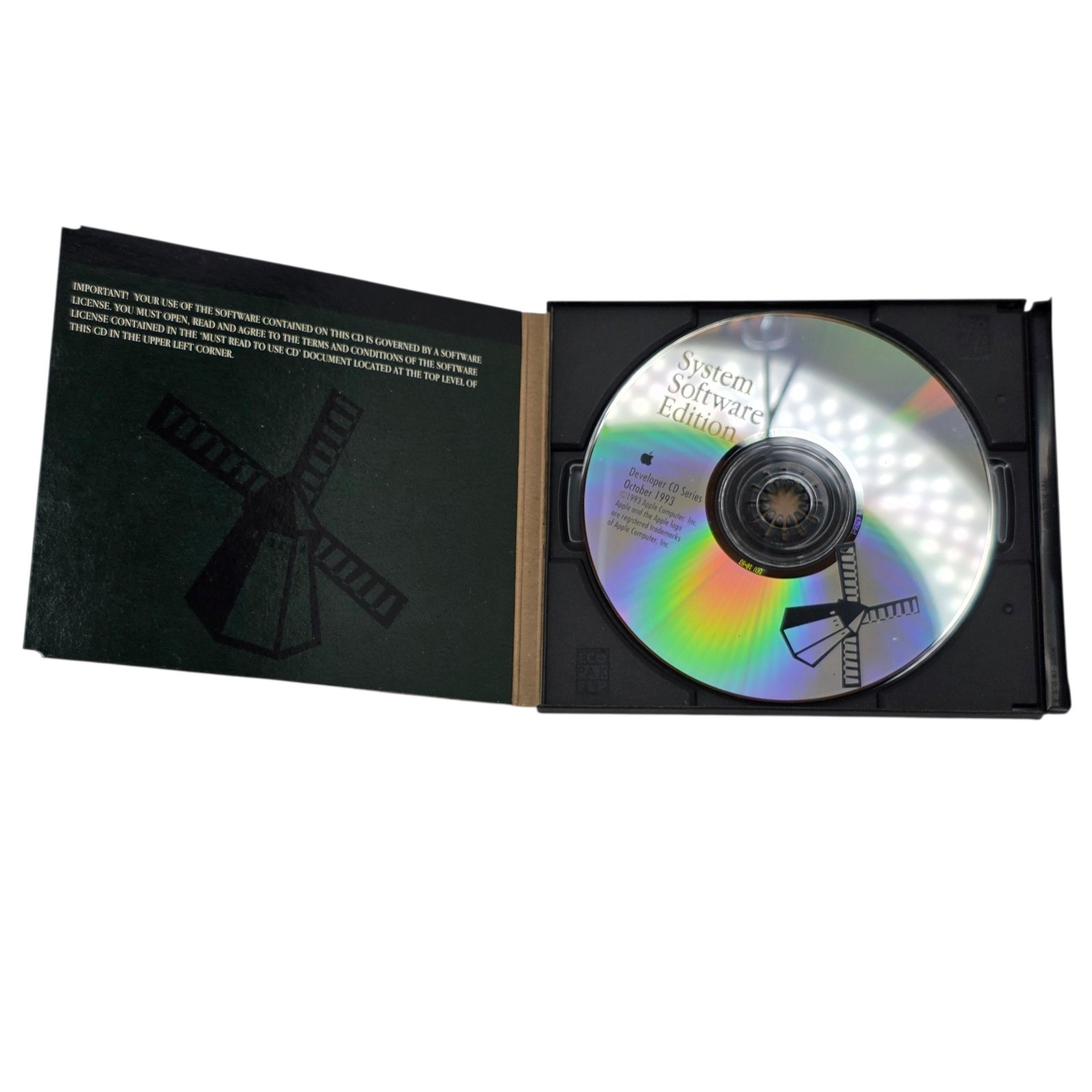 1993 Apple Developer CD “System Software Edition” Oct Vintage Mac Scratch-Free