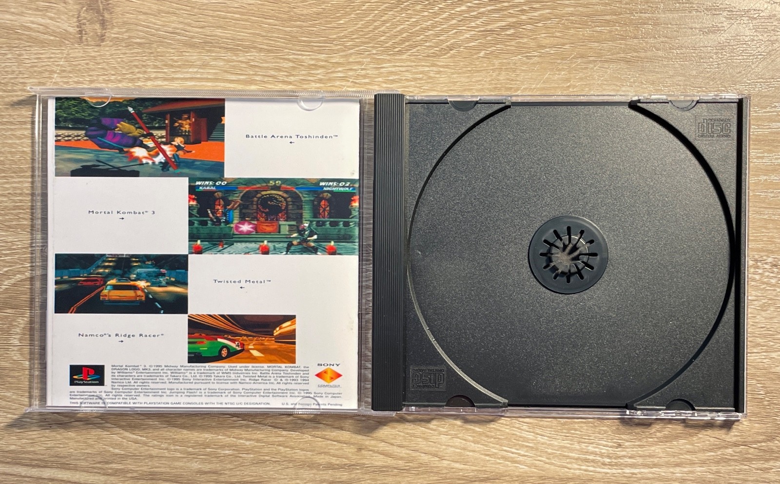 Replacement Case Only - Jumping Flash! - No Manual - PlayStation/ PS1
