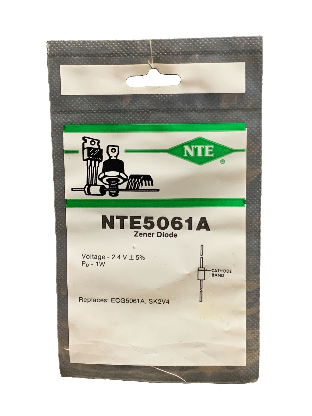 NTE5061A 2.4v Zener Diode Replaces ECG5061A SK2V4