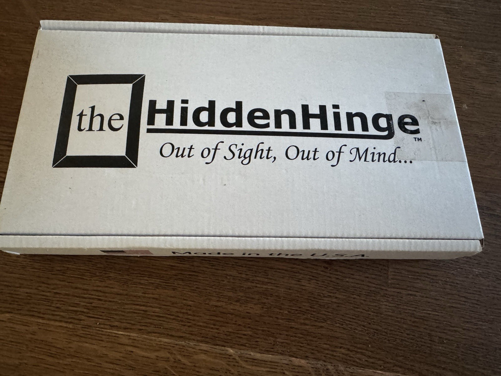 Hidden Hinge - UNDETECTABLE Designed for mounting a Over Wall Safe