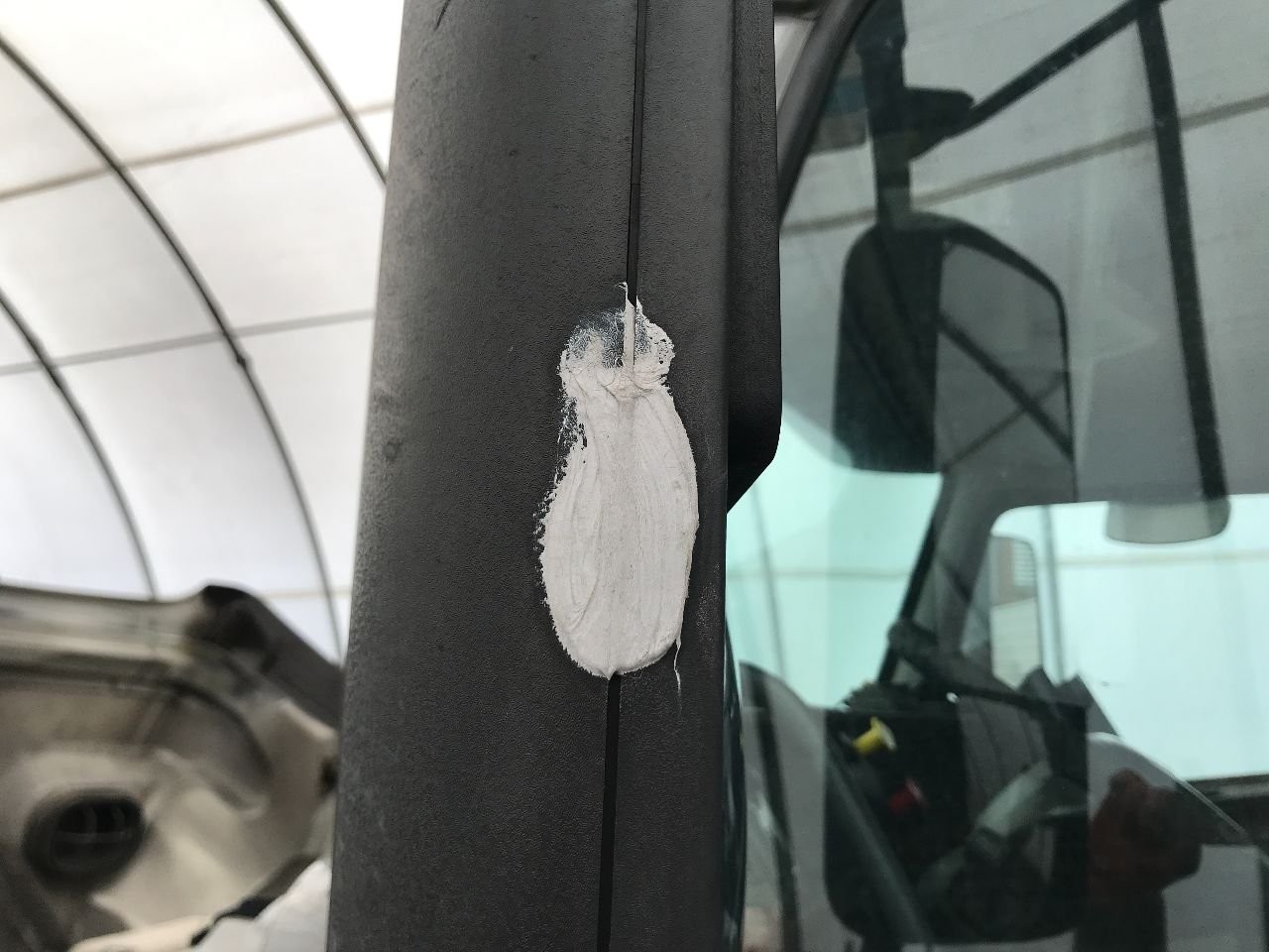 2003-2012 Volvo VNM POLY Left/Driver Door Mirror - Used