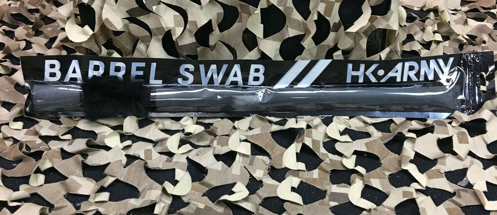 New HK Army Strike Barrel Swab Squeegee - Black