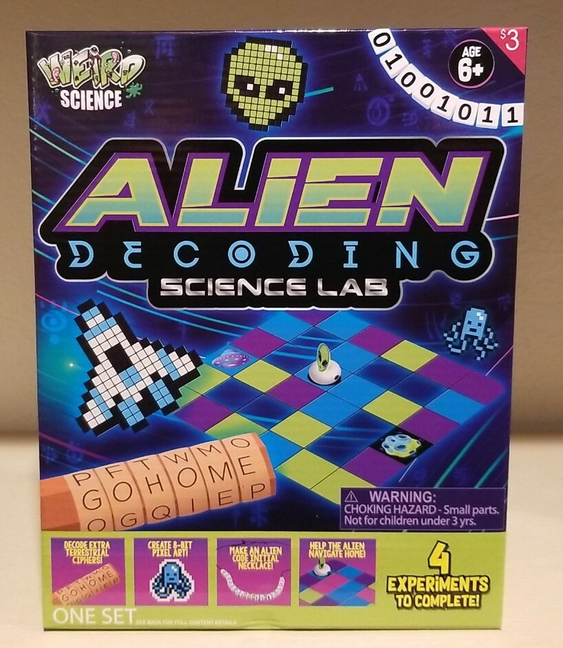 Weird Science Alien Decoding Science Lab - 4 Experiments To Complete!