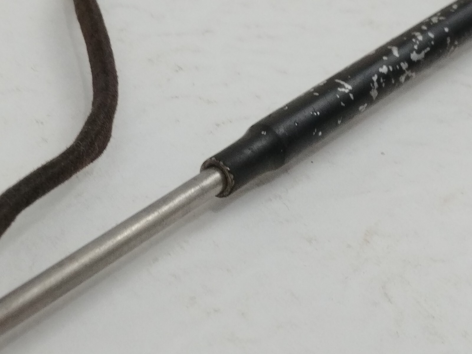 Vintage Brush Telescoping Microphone UNTESTED Electronics Development Black Rod