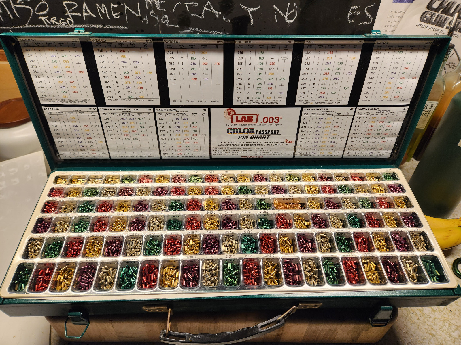 LAB Professional .003 Pinning Kit LPK 003