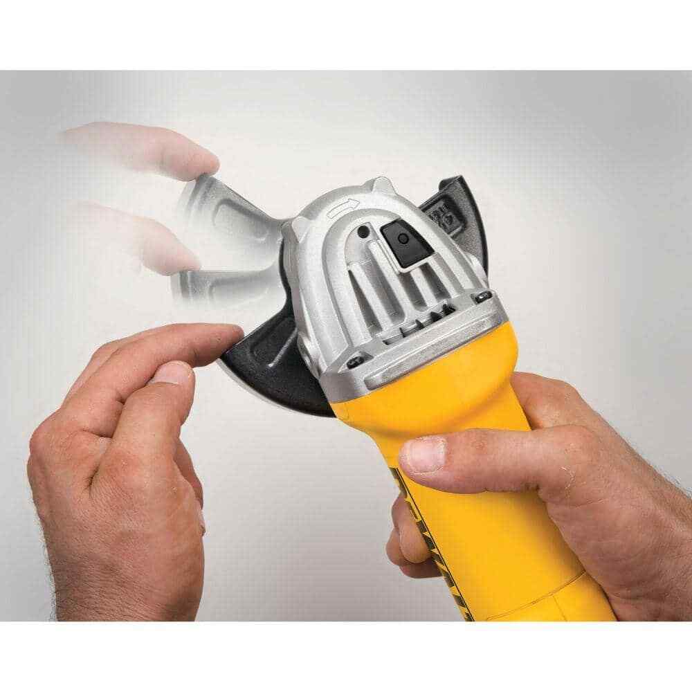 DEWALT 11 Amp Corded 4.5 in. Small Angle Grinder