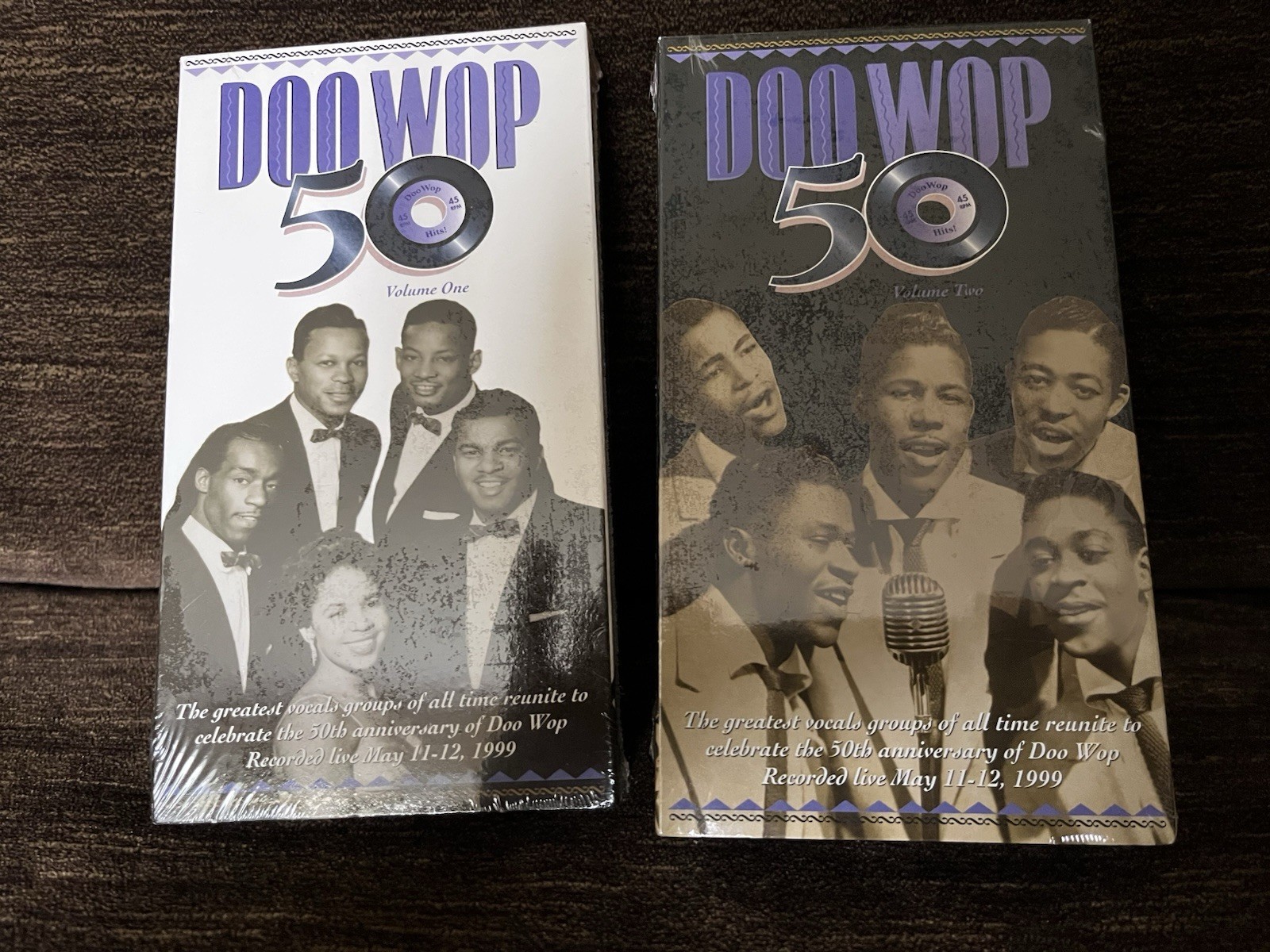 VHS Tapes, Doo Wop 50, Vol. 1 & 2, New, Sealed