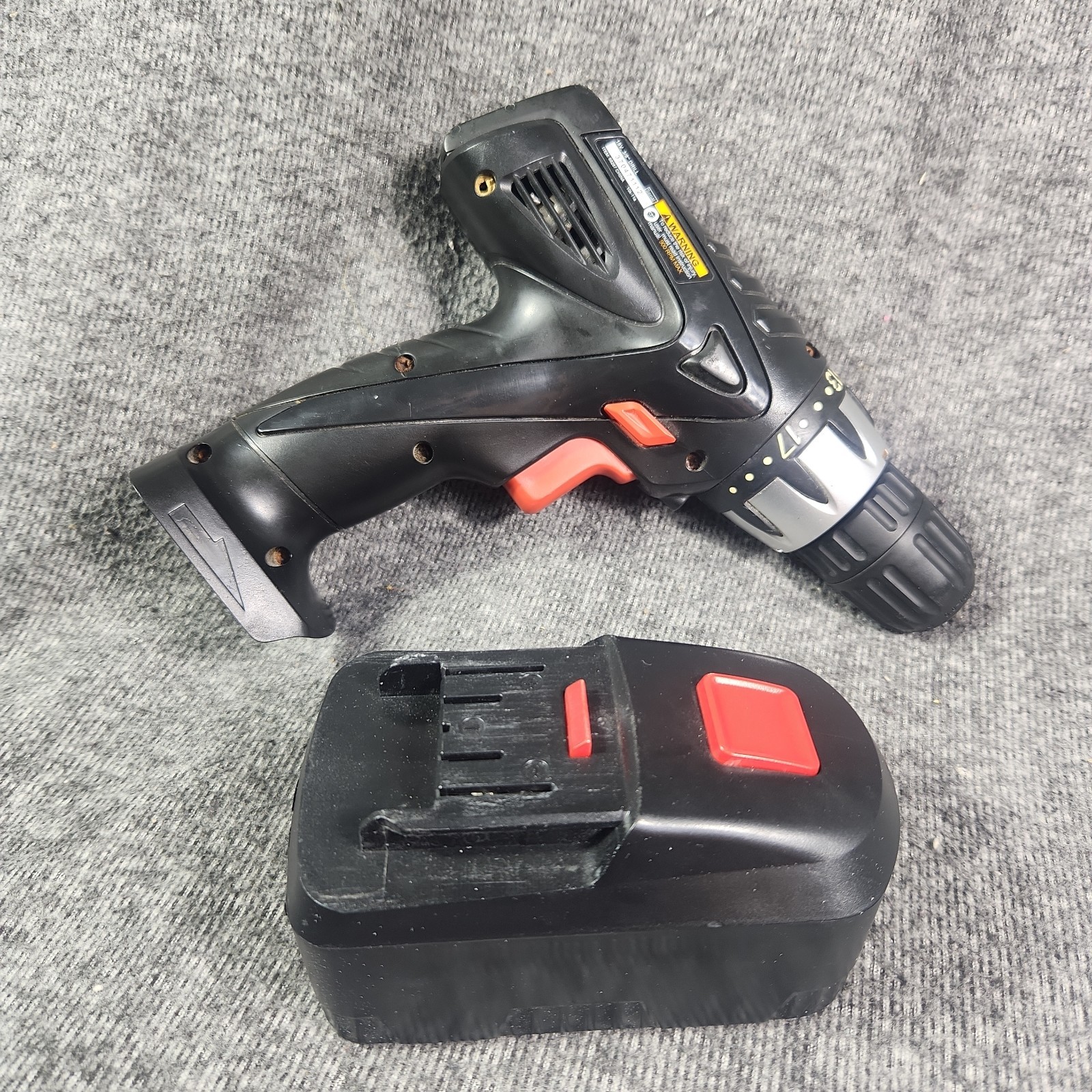 Drill Master 18V 3/8" Cordless Drill And Battery