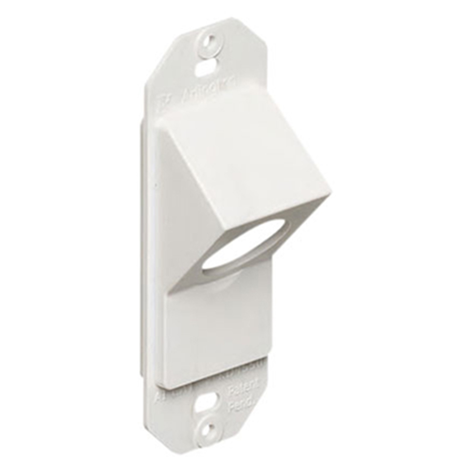 Arlington KD4550 45° Knock-Out Entry Device White Non-Metallic 1/2"