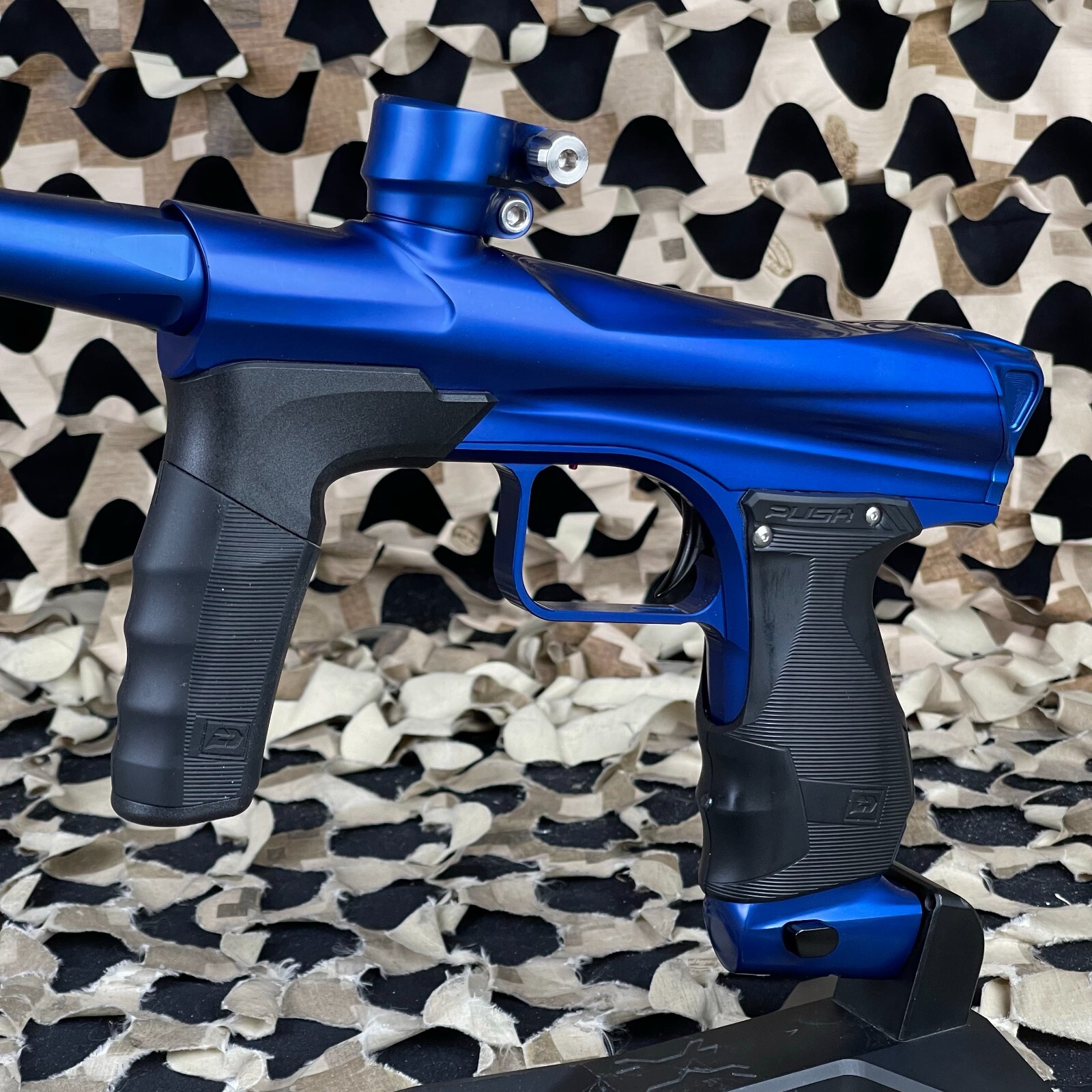 NEW Push Propel Mechanical Paintball Gun - Blue
