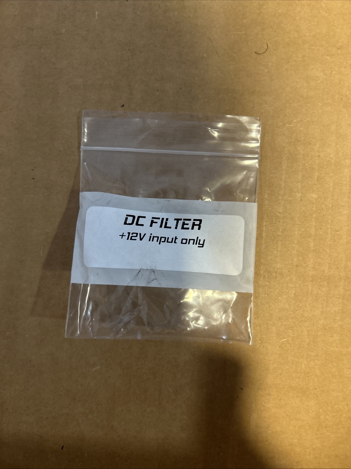 DC Filter | + 12 Input Only