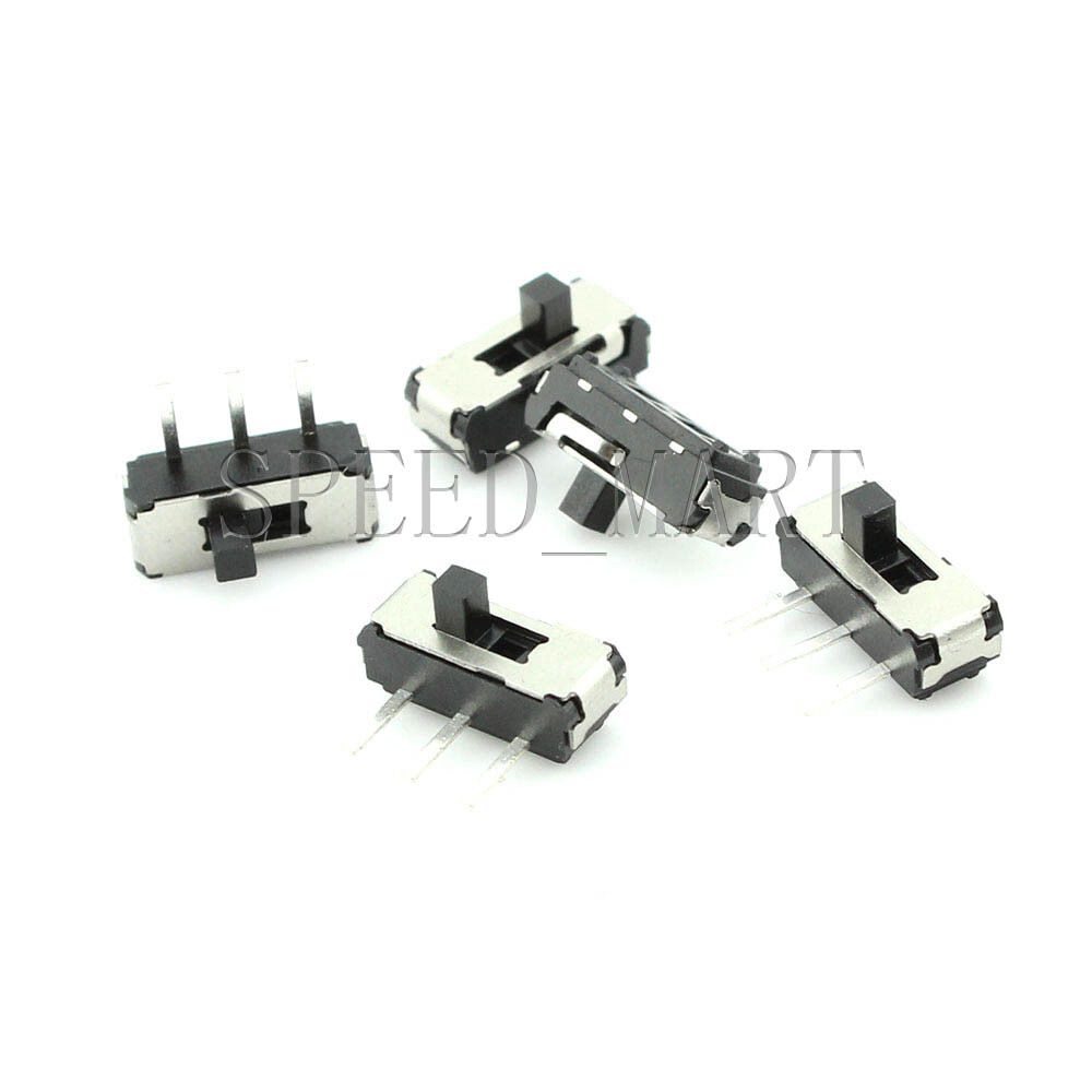 10pcs MSK-12D19 G2 SPDT 1P2T 3 Pin PCB Panel Horizontal Slide Switch SMD
