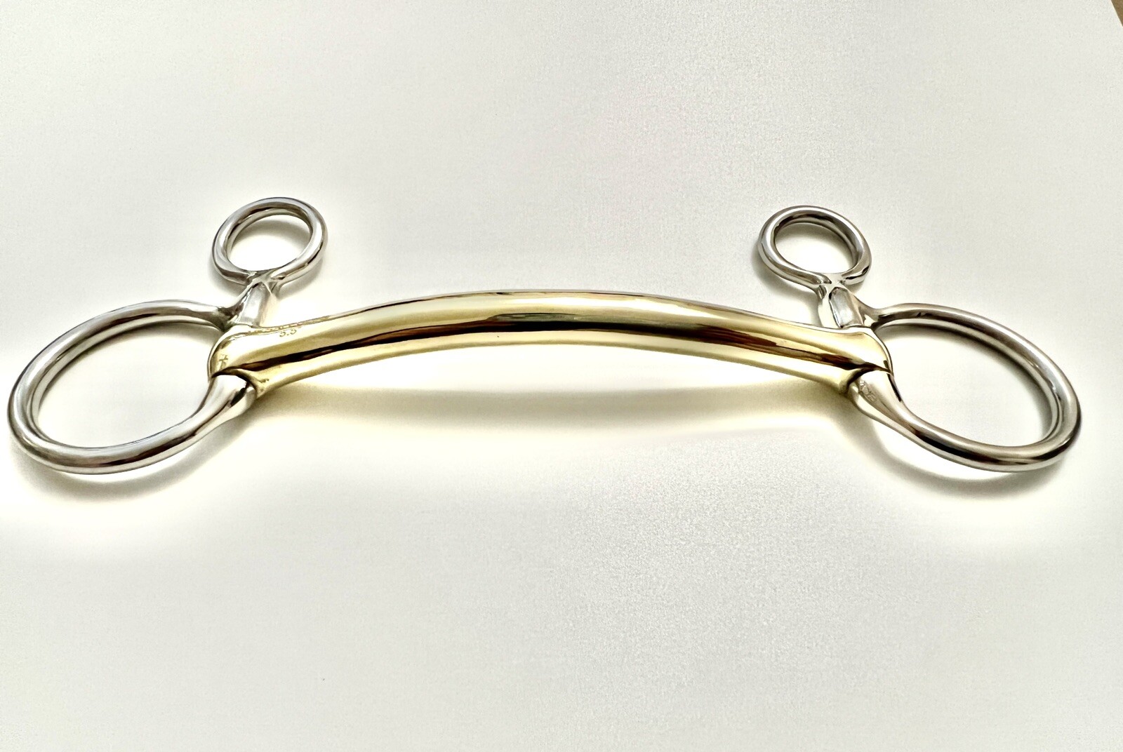 Hanging Cheek Mullen Mouth Snaffle Bit GS & SS (UKSALES25®) *SAME DAY DISPATCH*