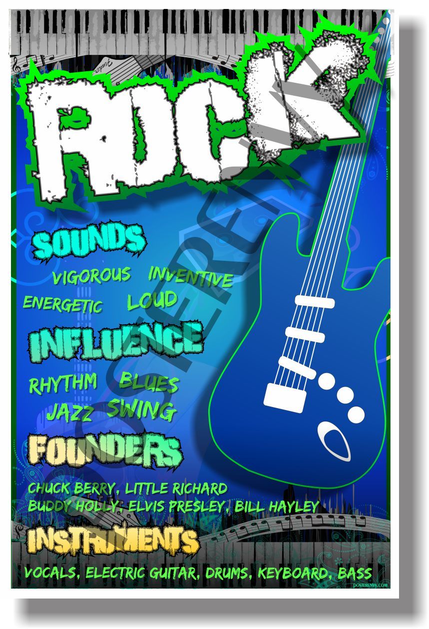 Rock - NEW Music Poster (mu080)