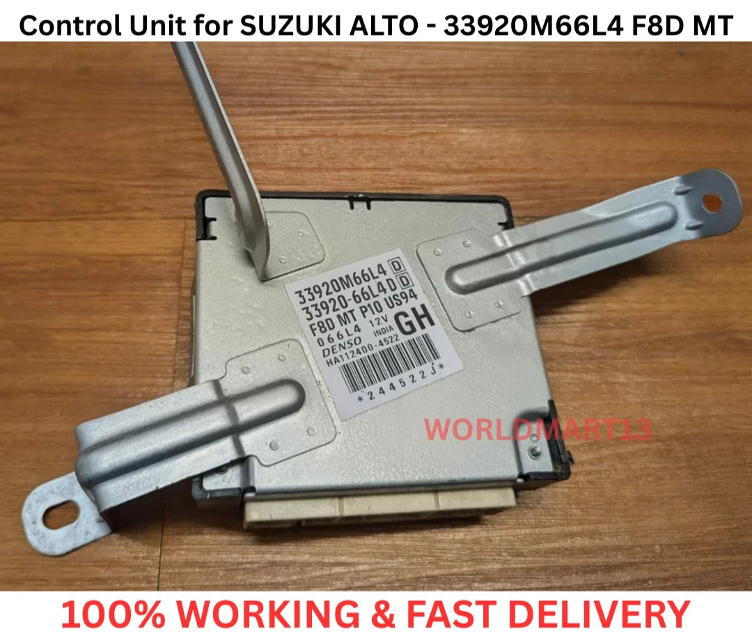 SUZUKI ALTO ECU DENSO 33920M66L4 100% WORKING GURANTEE FAST SHIPPING🌍