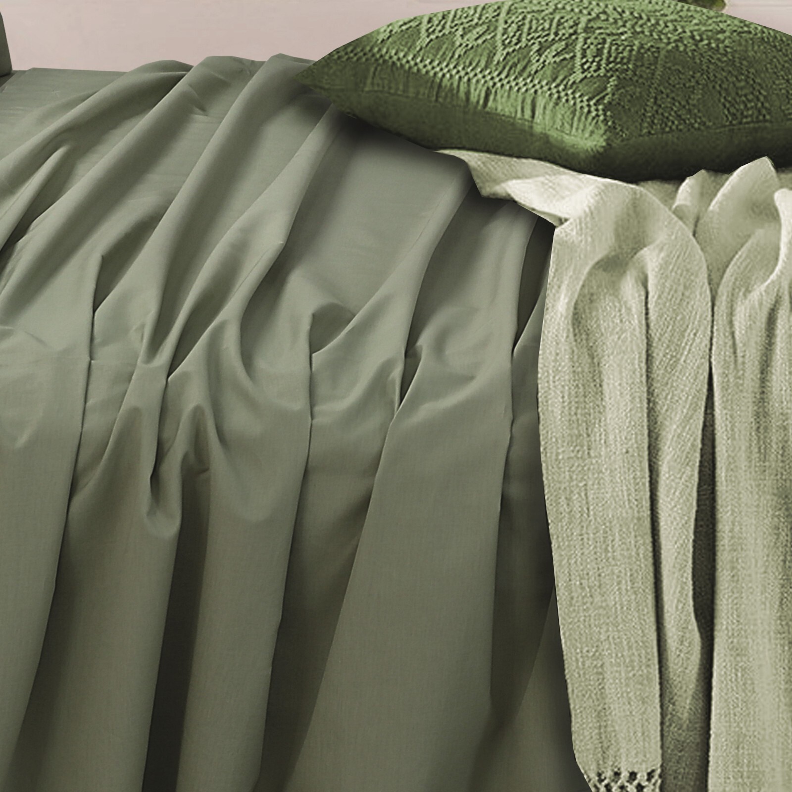 Flat Fitted Sheets Single Double King Queen King Single Super King Bed Sheet Set