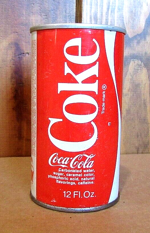 Nice 1971 Coke Coca-Cola Special Back Pack Offer 12 OZ Pull Tab Soda Can