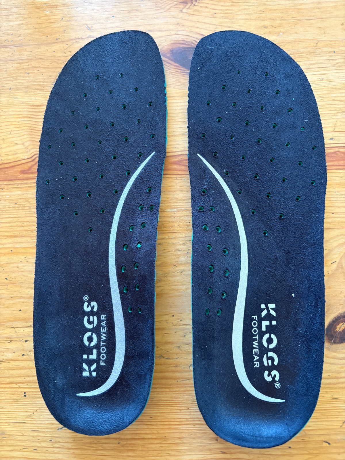 KLOGS Prime 104 Black Replacement Insoles Inserts - Women's Size 8 Medium - NEW