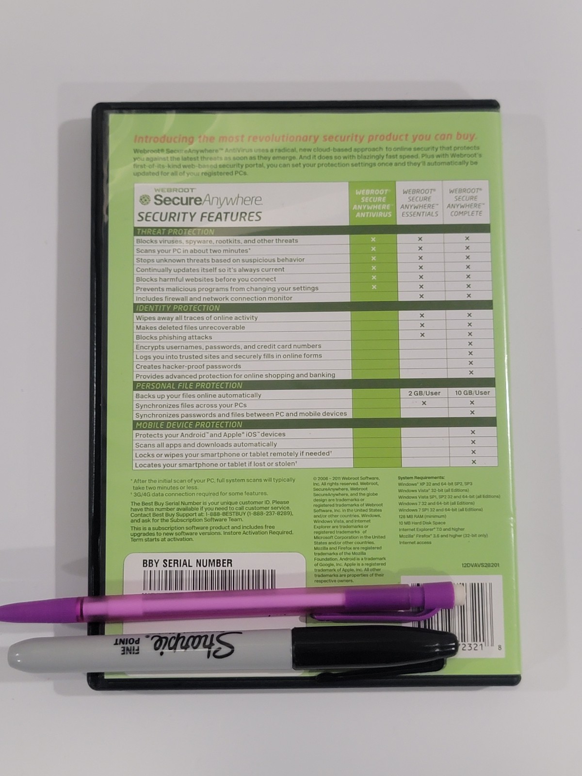 Webroot SecureAnywhere AntiVirus (2006 - 2011) Webroot Software