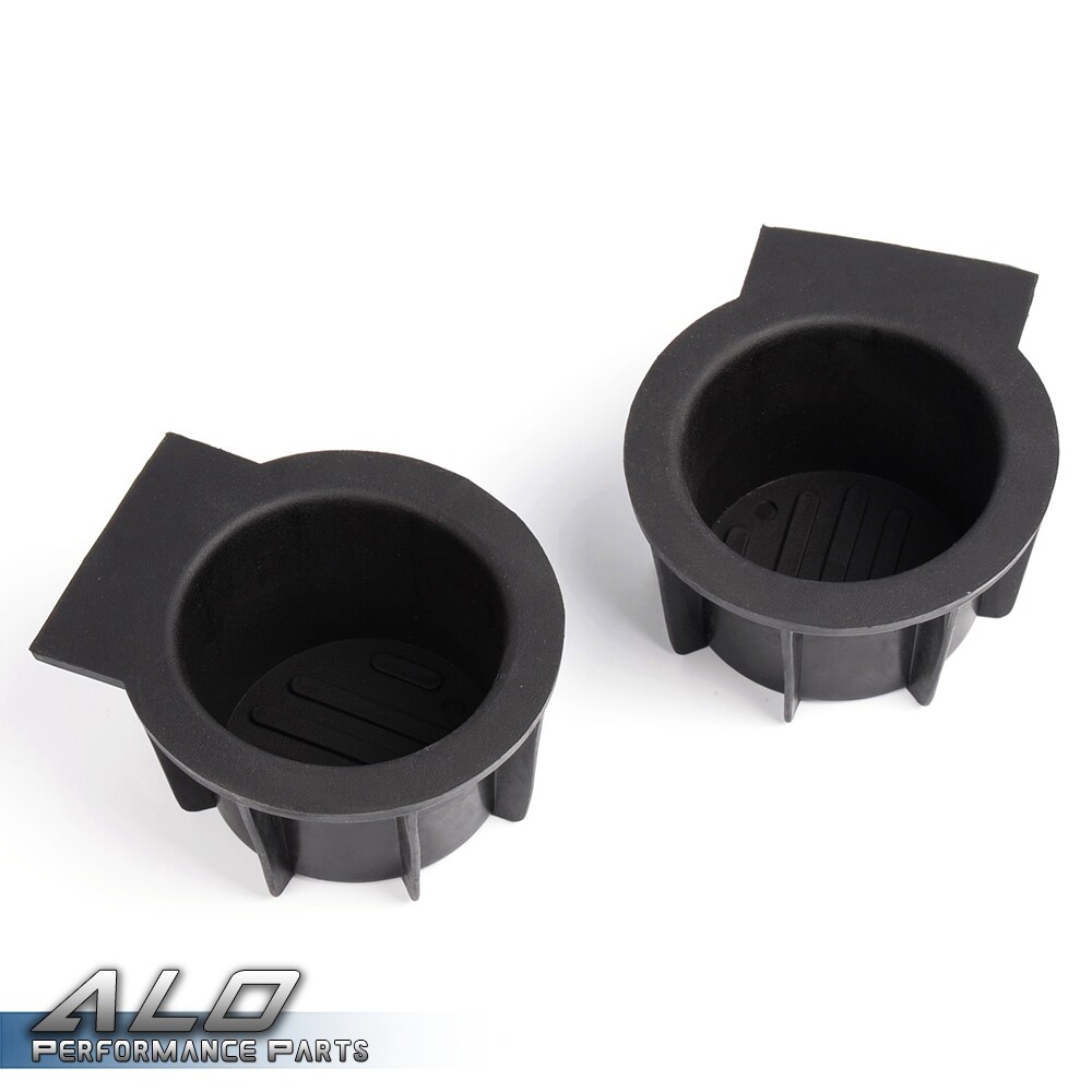 2pcs Cup Holder Inserts Front Console Fit For F150 Expedition Navigator