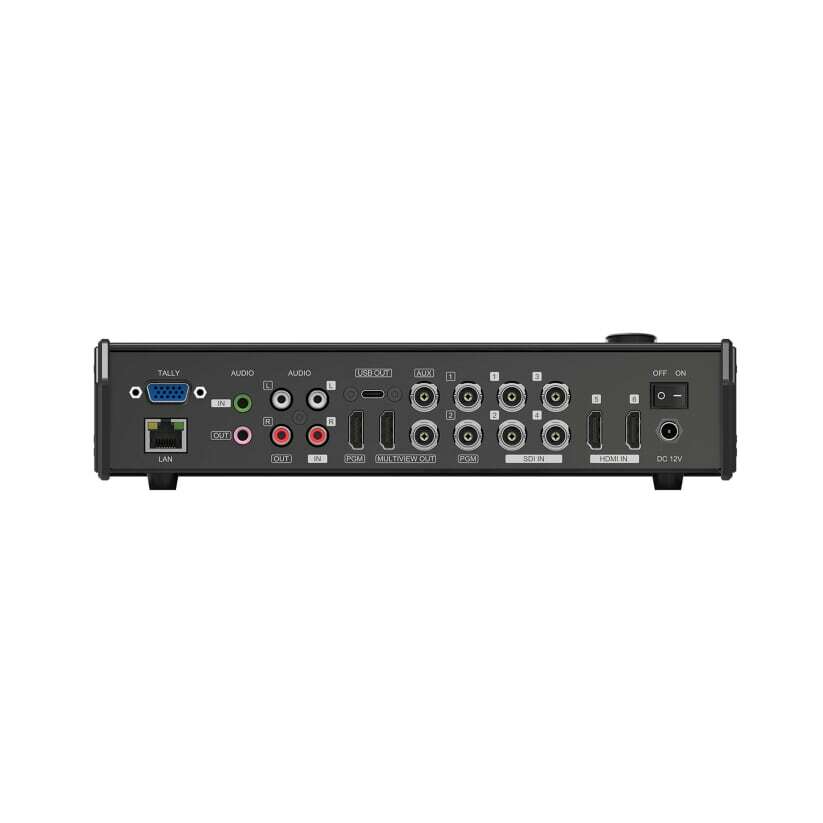 AVMATRIX VS0601U Mini 6CH 4×SDI 2×HDMI Multi-Format Streaming Switcher GPIO