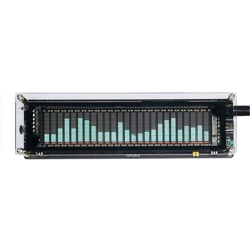 VFD2515 Audio Spectrum Analyzer VFD Sound Control Music Level Display VU-Meter--