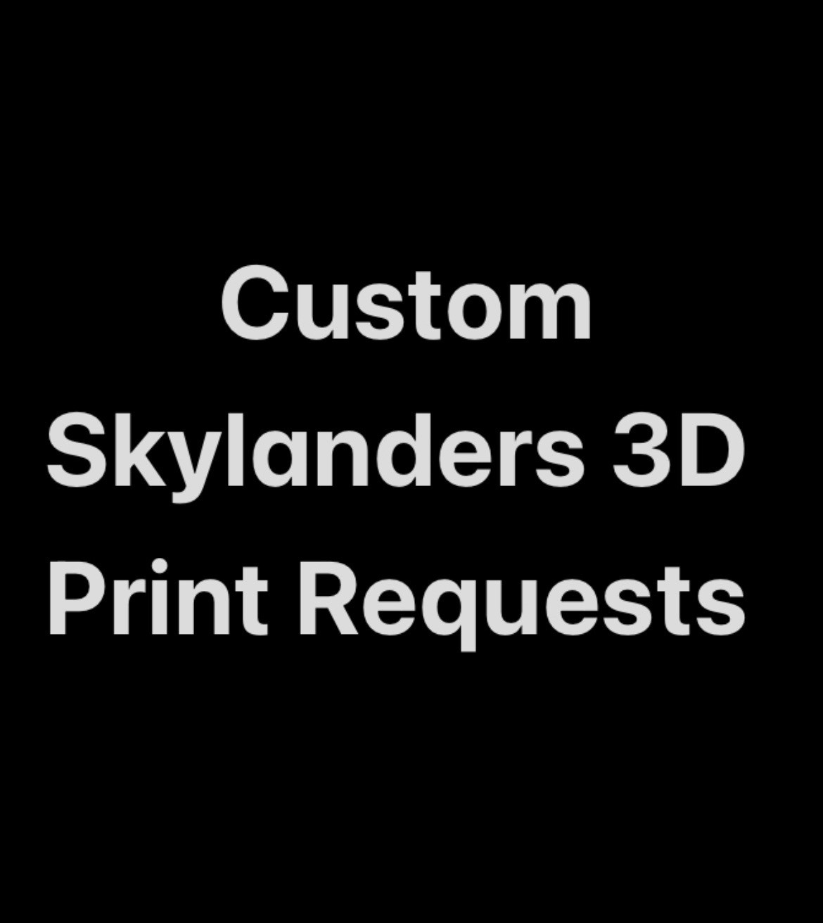 Custom Translucent Resin Skylanders 3D Prints That Will Work In Game (Any Color)