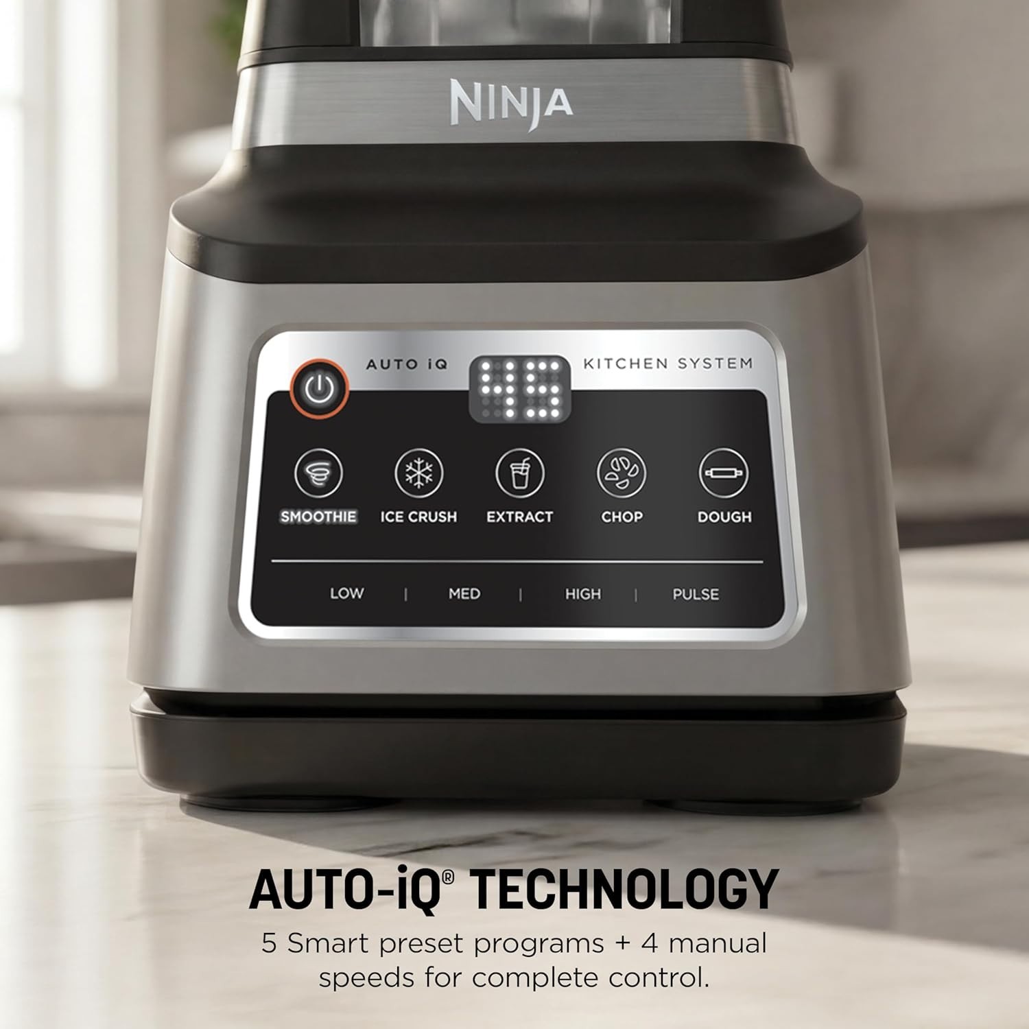BN801 Professional Plus Kitchen System, 1400 WP, 5 Functions for Smoothies, Chop
