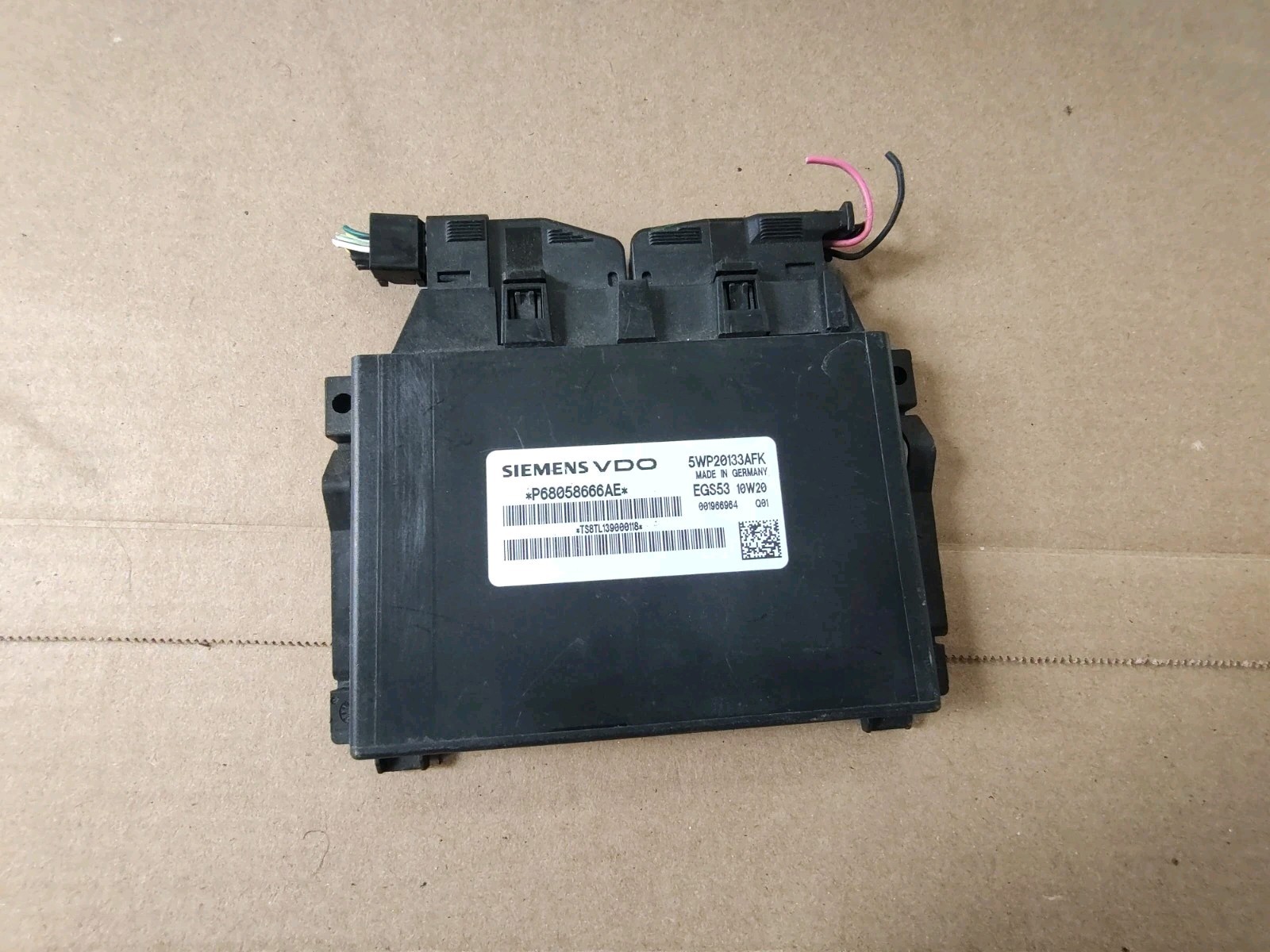 68058666AE Dodge 2011 Challenger Durango Grand Cherokee Transmission Module CL6