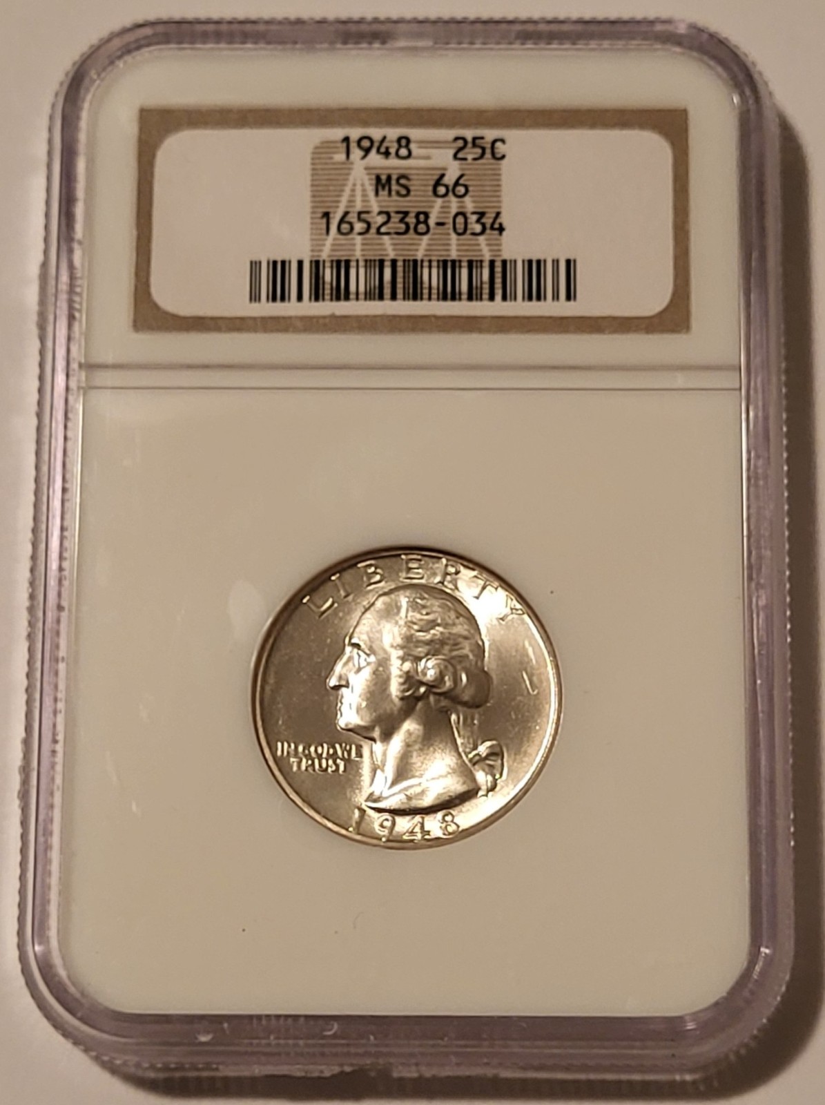 1948 Washington Quarter MS66 NGC