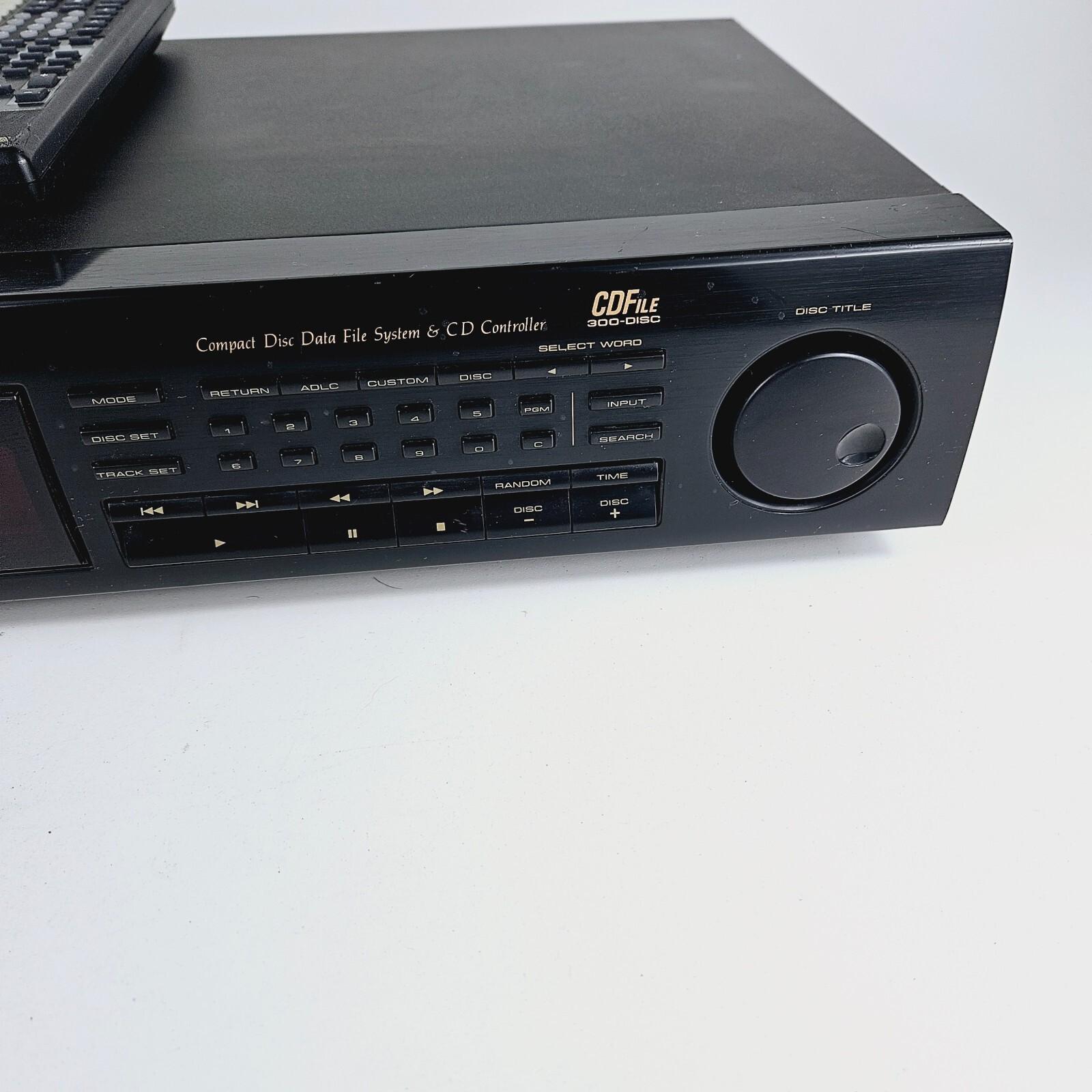 Pioneer PD-AP1 Compact Disc File System CD Controller w/ Remote Tested & Working