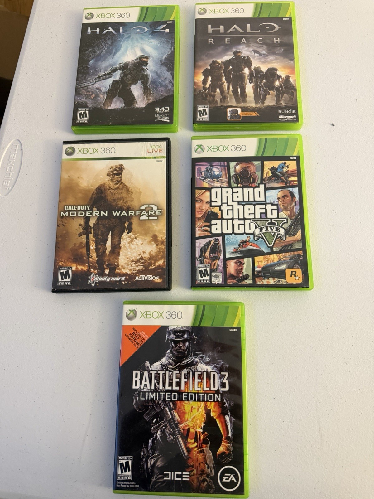 xbox 360 console bundle with games