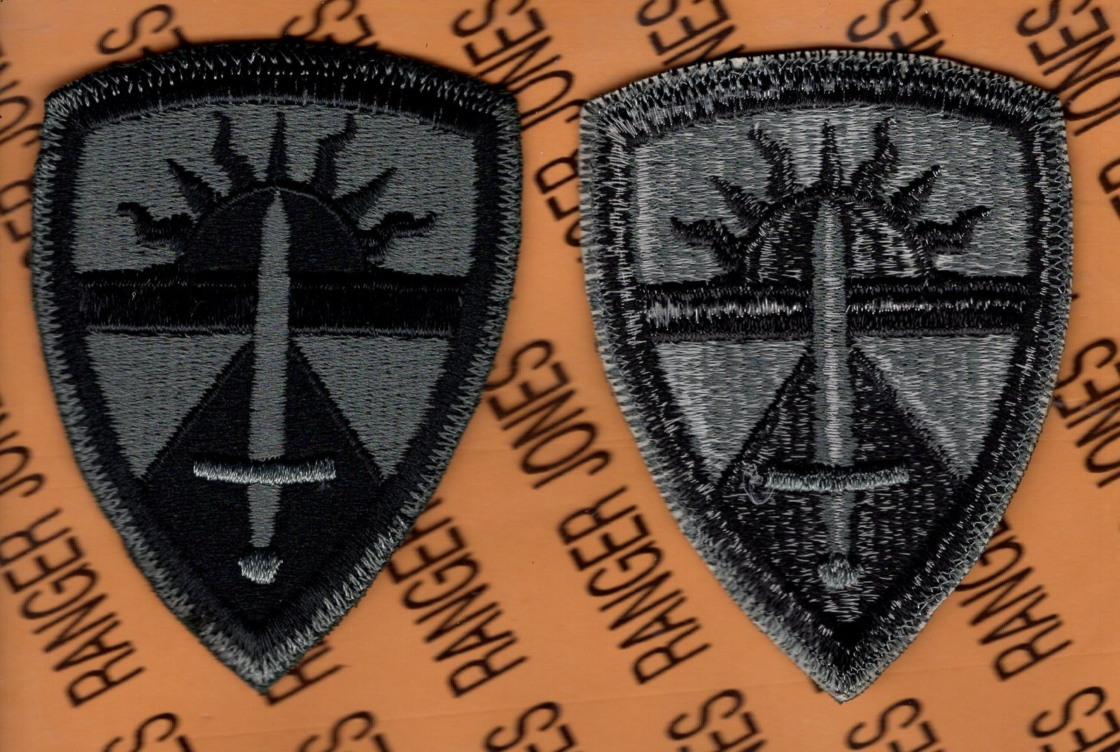 US Army Test & Expermintation Command TEXCOM ACU NO Hook & Loop patch m/e