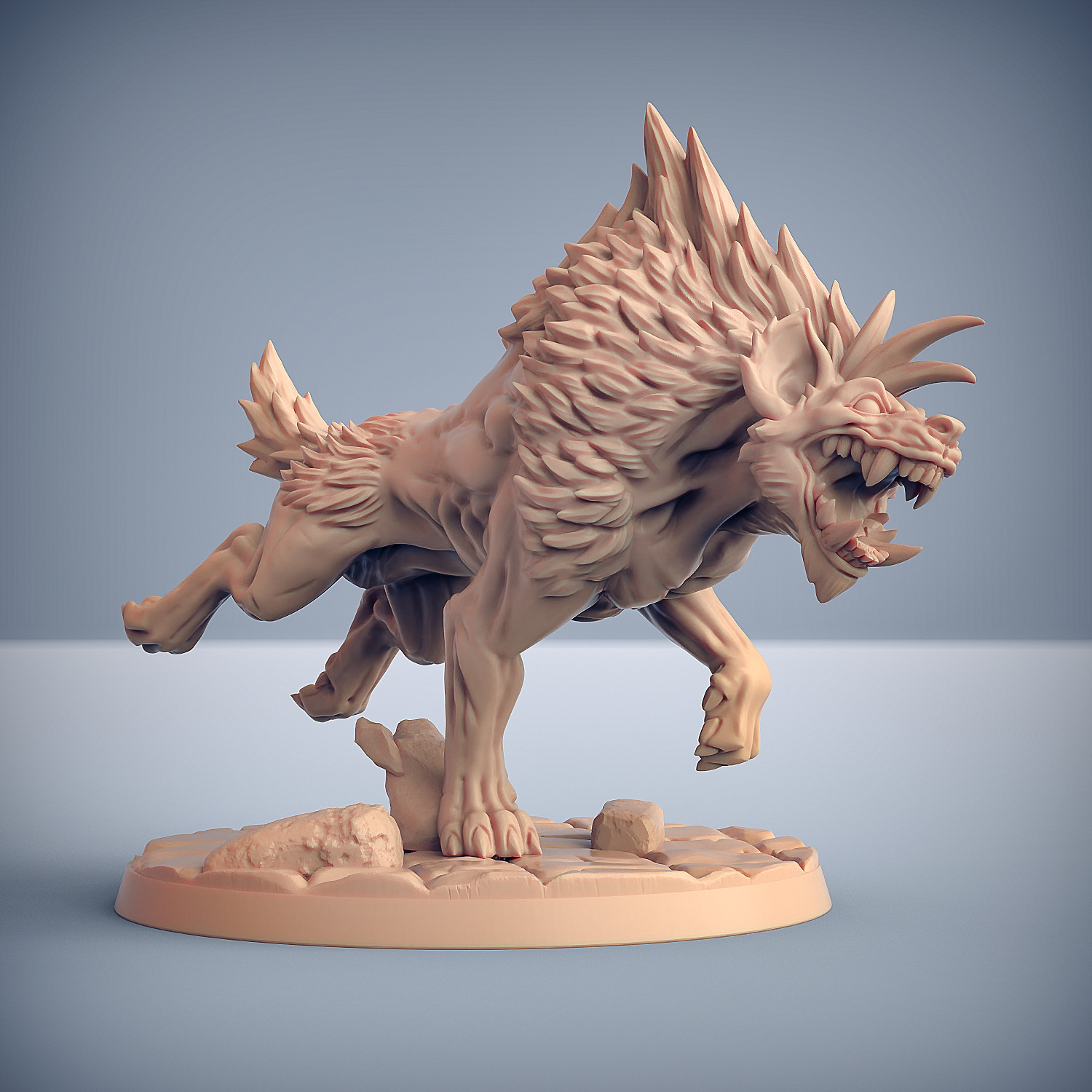 Hyena C - Large Animal - Artisan Guild Fantasy Dungeons and Dragons Miniature