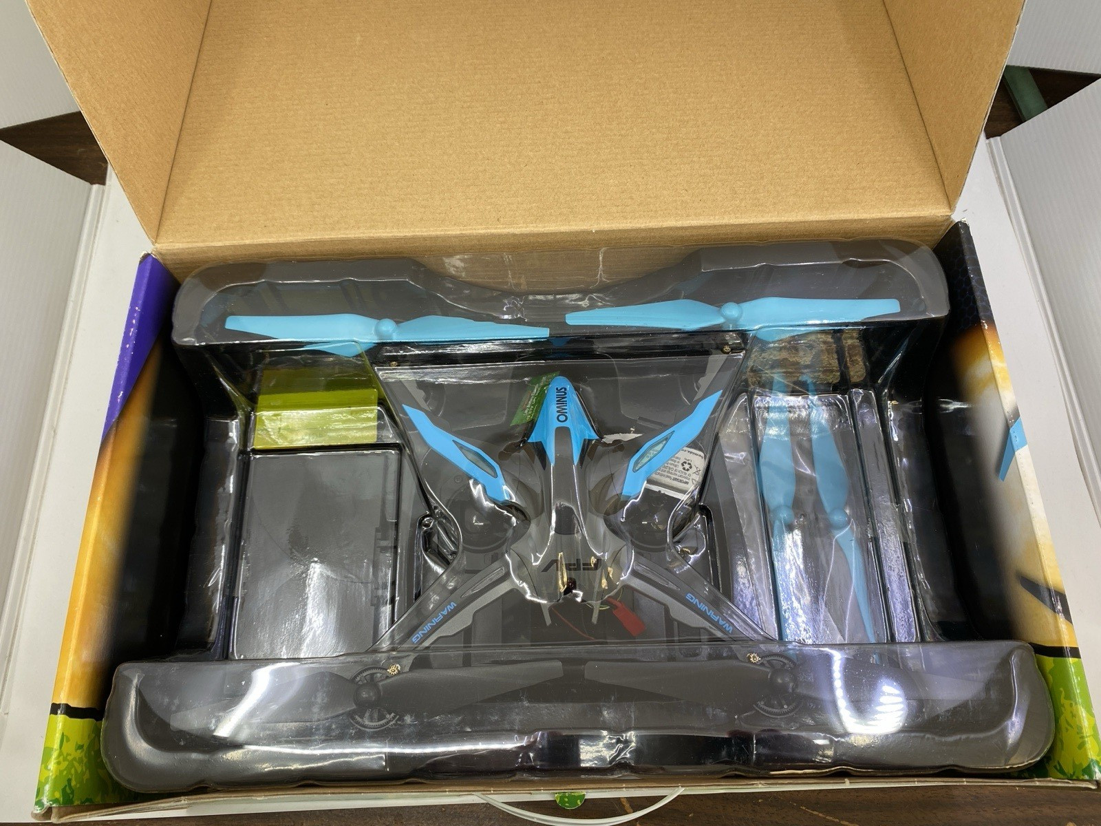 Dromida Ominus FPV Quadcopter Drone RTF NEW, Blue