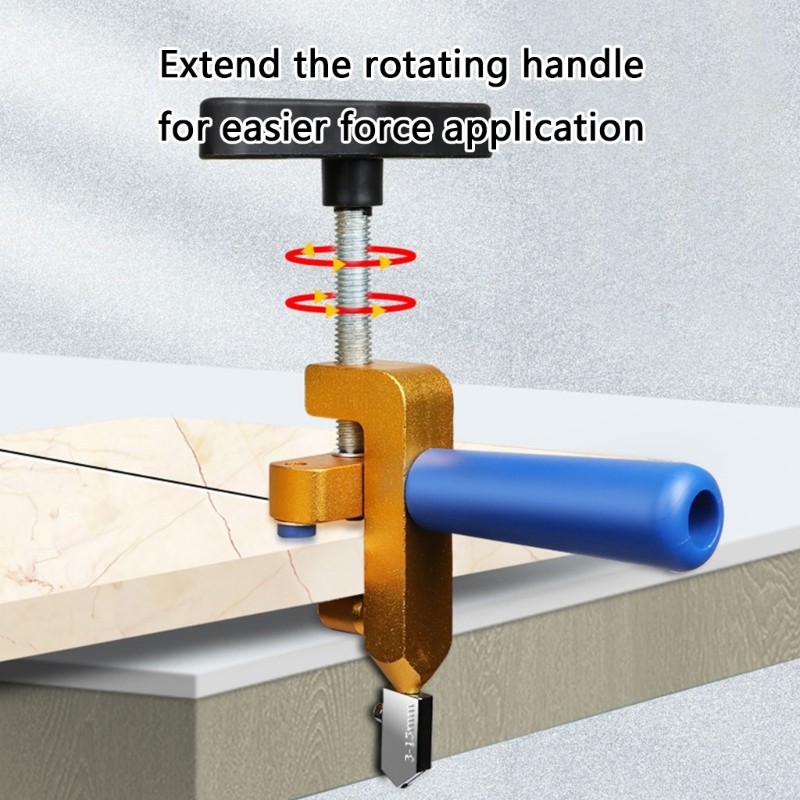Professional 2 In 1 Manual Tile Cutter Breaking Tool for Smooth and Precise Cuts