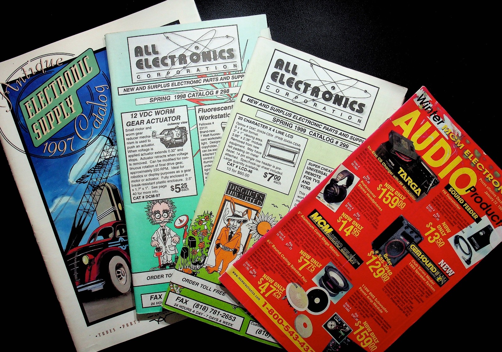 Four Electronics Catalogs From 1997 & 1999 - A9